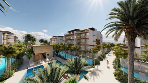 Apartamento De 1 Habitacion Con Jacuzzi En Downtown Punta Cana/entrega Dic 2024