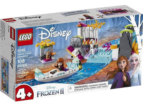 Lego Disney Frozen Ii Expedición En Canoa De Anna 41165