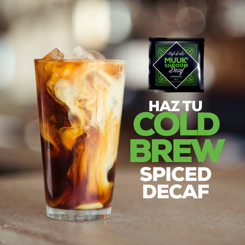 Café Gourmet Descafeinado Con Especias Y Hongos Adaptógenos