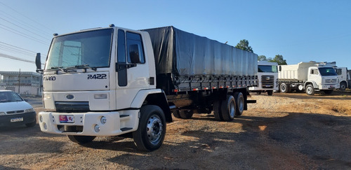 Imagem 2 de 15 de Ford Cargo 2422 Com Carroceria Graneleiro Truck 6x2 - 2428