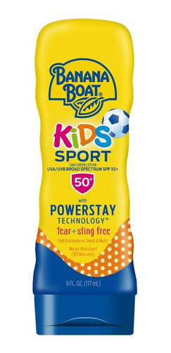 Banana Boat Kids Sport Bloqueador Solar Para Niños Fps50 