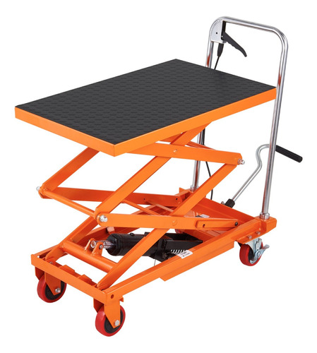 Carro Tijera Mesa Hidráulico 150 Kg Altura 130 Cm Ajustable