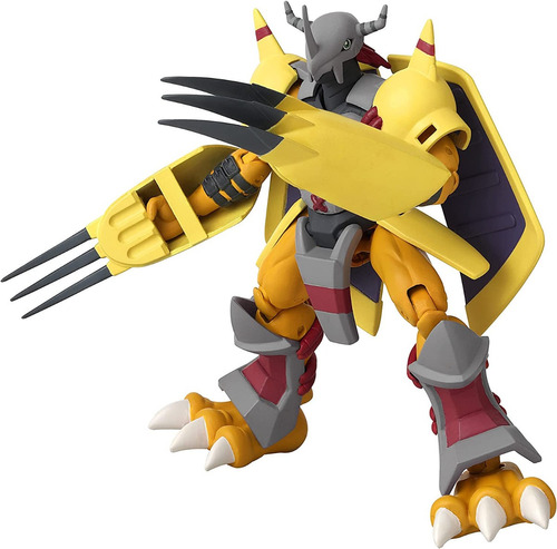 Figura De Acción Wargreymon Digimon Anime Heroes Bandai