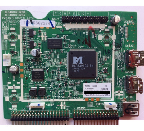 Main Sanyo 1lg4b10y11200 Z6sg Modelo Dp39842 P39842-02 (Usado)