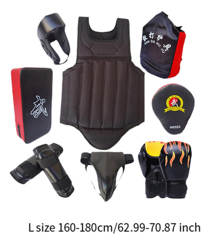 8x Equipo De Protección De Taekwondo Protección Completa L
