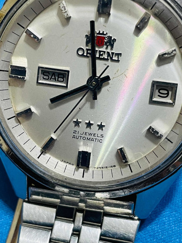 Reloj Orient 3estrellas 21 Rubíes Impecable Automático (Reacondicionado)