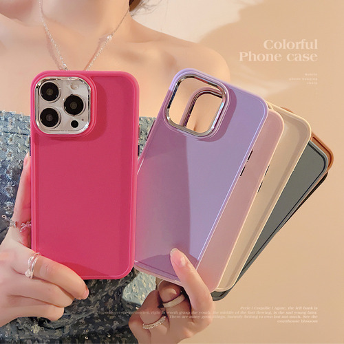 Capa De Silicone Líquido Para iPhone 15 14 13 12 Promax Pro