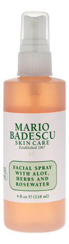 Spray Facial Mario Badescu Aloe Herbs Con Agua De Rosas 236