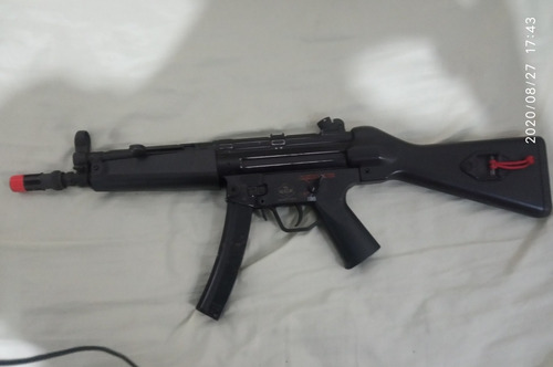 Aeg Airsoft - Mp5 Clássica Qgk Full Metal