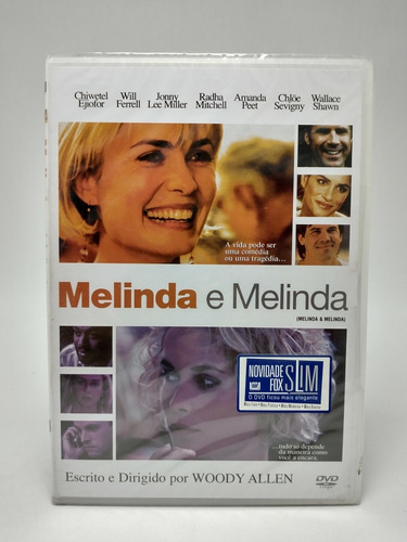 Dvd Filme Melinda E Melinda ( Woody Allen ) - Original