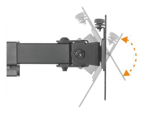 Suporte ELG T1224N de mesa para TV/Monitor de 17" até 32" preto