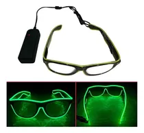 Comprar Lentes Led Neon Fiestas Electronicas Rave Bodas Verde L10
