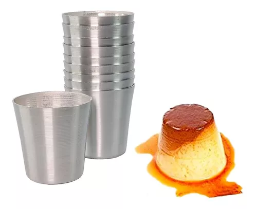 Flanera Molde Flan Flancitos Individual Aluminio D+m Bazar