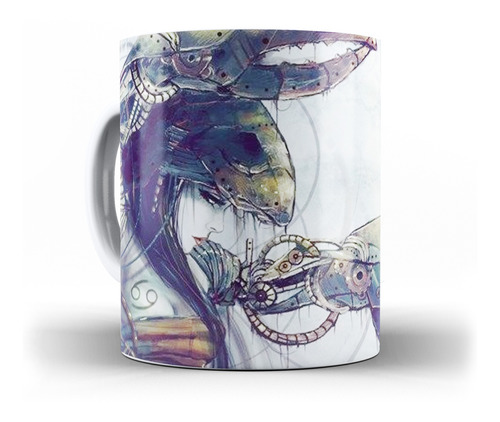 Caneca Signo Câncer Horóscopo Astrologia