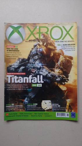 Revista Xbox 91 Titanfall Shadow Mordor Naruto W799