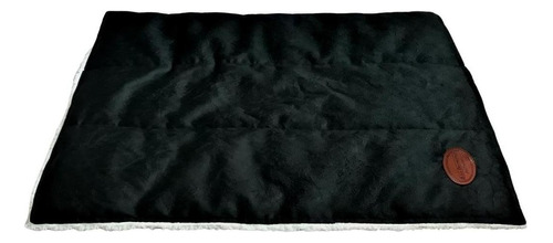 Cobertor Manta Edredom Suede Carapinha Para Cachorro M 82x62 Cor Preto