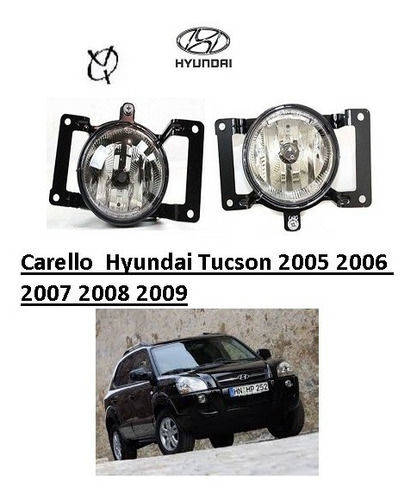 Carello O Faro De Neblina Tucson 2005 2006 2007 2008 2009