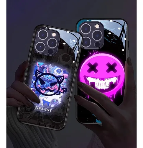 Funda Para Honor 200 X9c X8c X7c X9b X7b X6b X9a X7a 90 70 X9 Magic 7 6 5 Lite Little Devil, Luminosa Y Brillante Luz Led