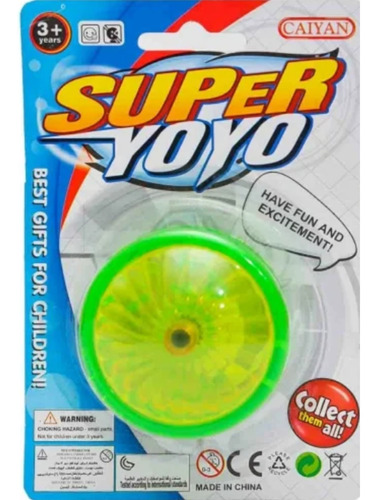 Super Yoyo En Blister Excelente Calidad Super Divertido!!