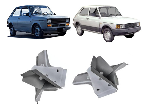 Juego Kit Punteras De Chasis Fiat 147 / Fiat Brio (x2)