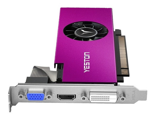 Imagem 2 de 5 de Placa De Vídeo Yeston Rx 550-4gd5 Lp 4gb - Amd Radeon - Top