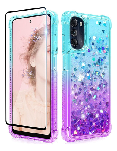 Funda Para Moto G 5g 2022, Para Mujer Y Niña, Bonita, Transp