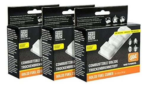 Tabletas De Combustible De 14 G Solidas Sin Humo Esbit De 1