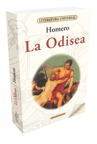 Libro. La Odisea. Homero. Clásicos Fontana. 