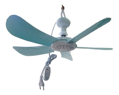 Imagen 3 de 5 de Ventilador 5 Aspas Colgante Ahorrador