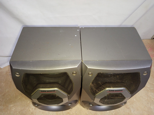 Módular Panasonic Ak27 Super Woofer Par De Bocinas 6 Ohms Gris Plata 200 W (Usado)