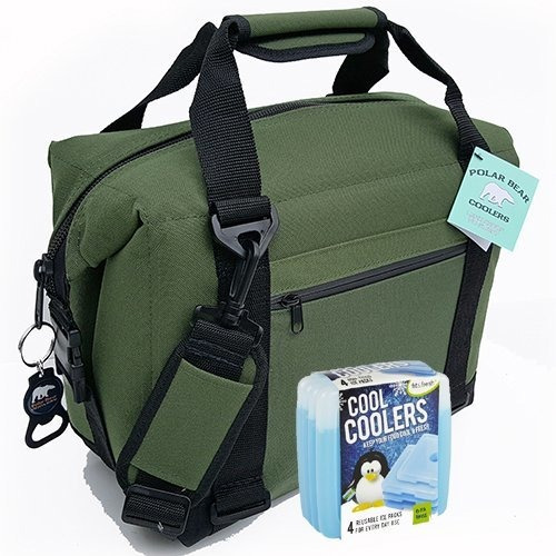 Polar Bear Coolers Nylon Series Soft Cooler Tote Size 12 Pa