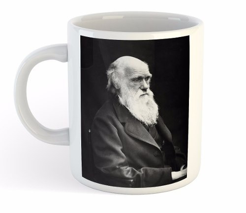 Taza De Ceramica Charles Darwin Evolucion Ciencia Mente