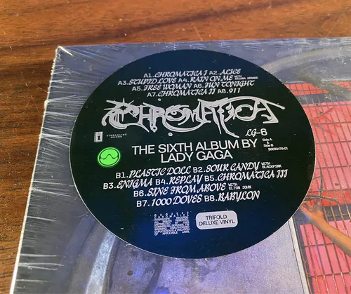 Lady Gaga Vinilo Chromatica 180g Deluxe + Libro 28 Paginas
