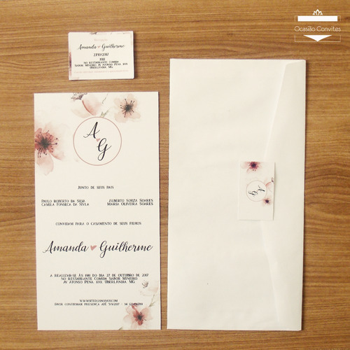 Imagem 8 de 10 de Convites Para Casamento