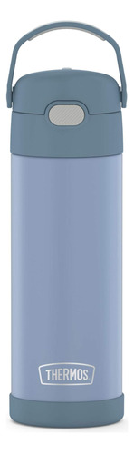 Termo De Acero Inoxidable Botella Thermos 16 Onzas Azul