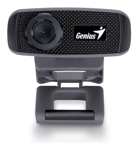 Cámara web Genius FaceCam 1000X HD color negro