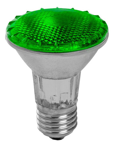 Lampada Halogena Par 20 50w Verde 30° 220v E27 Flc