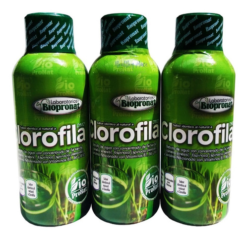 Clorofila Liquida 3 Frascos