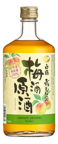 Hakutsuru Umeshu Genshu Licor