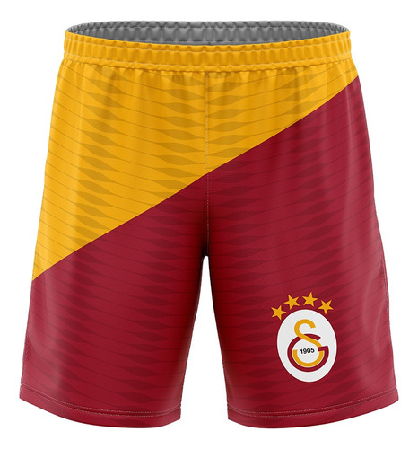 Short Futbol Kapho Galatasaray Home Rojo Niños