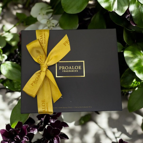 Kit Home Spray Orquídea Negra + Vela Aromática