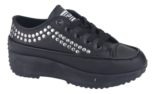 Zapatilla Funway Mujer Biggerl-4 Negro Urbano