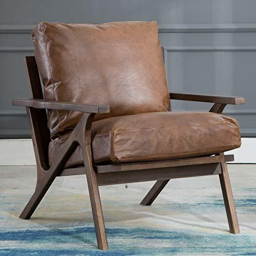 Mueble - Silla De Mediados De Siglo, Sillón Tapizado Retro C