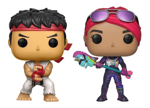 Funko Pop! Games: Fortnite - Ryu And Brite Bomber 2 Pack