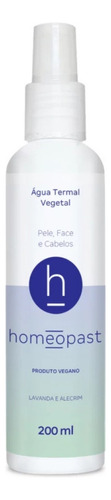 Água Termal 200 Ml Limpeza Profunda Homeopast Hidratante Momento de aplicação Dia/Noite Tipo de pele Todo tipo de pele