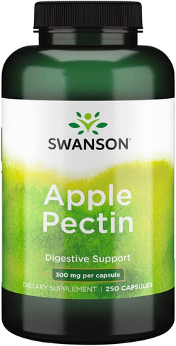 Apple Pectin Pectina De Manzana 300mg 250 Cap Envio Gratis