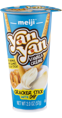 Meiji Galleta Yan Yan Dip Vainilla Vanilla