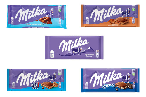Chocolate Milka Mayoreo Caja 20 Barras