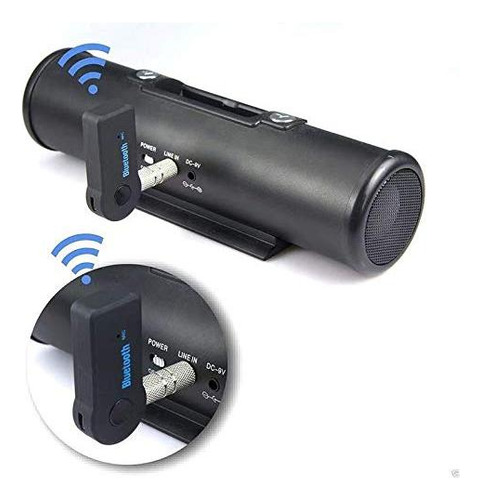 Receptor Bluetooth 5.0 Audio Inalámbrico Con Conector Aux 3.