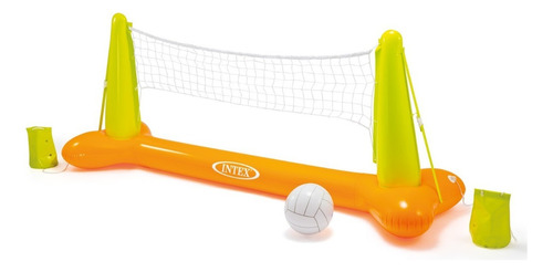 Red De Voley Pileta Voleibol Inflable Juego De Piscina Intex